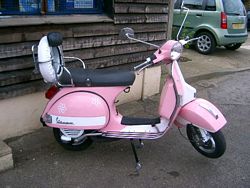 The Pink PX Vespa